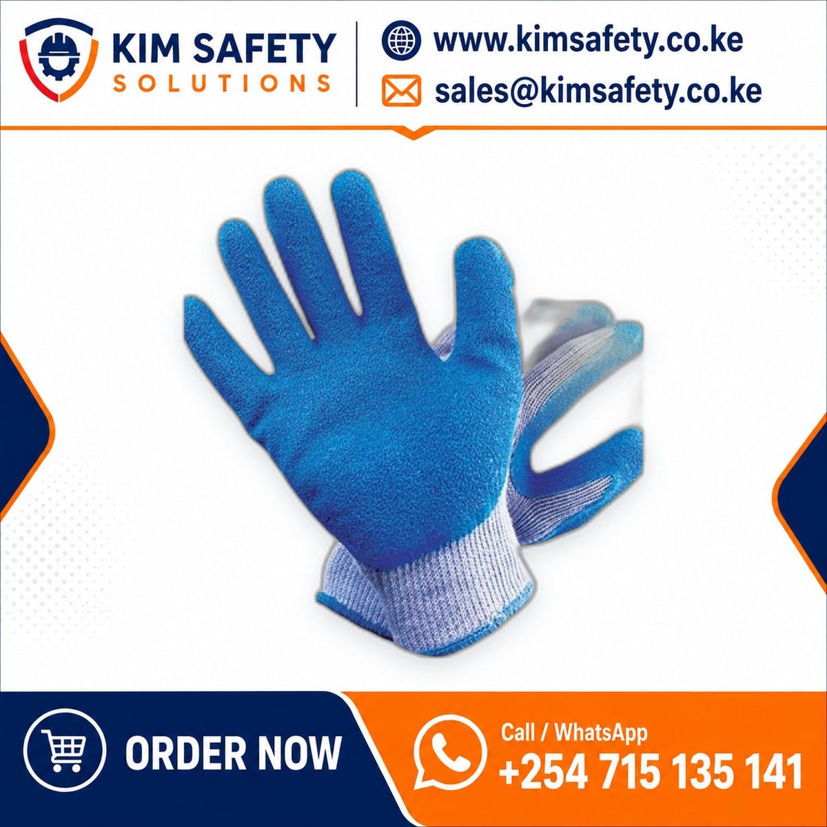 FlexiGlove Nitrile Work Gloves (Pair) — KimSafety