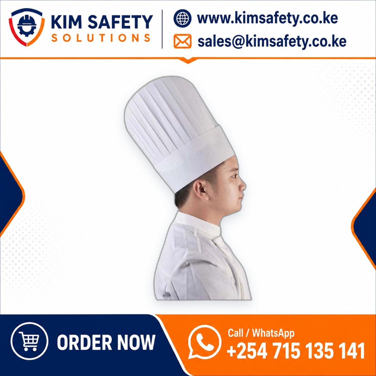 Disposable Chef Caps — KimSafety